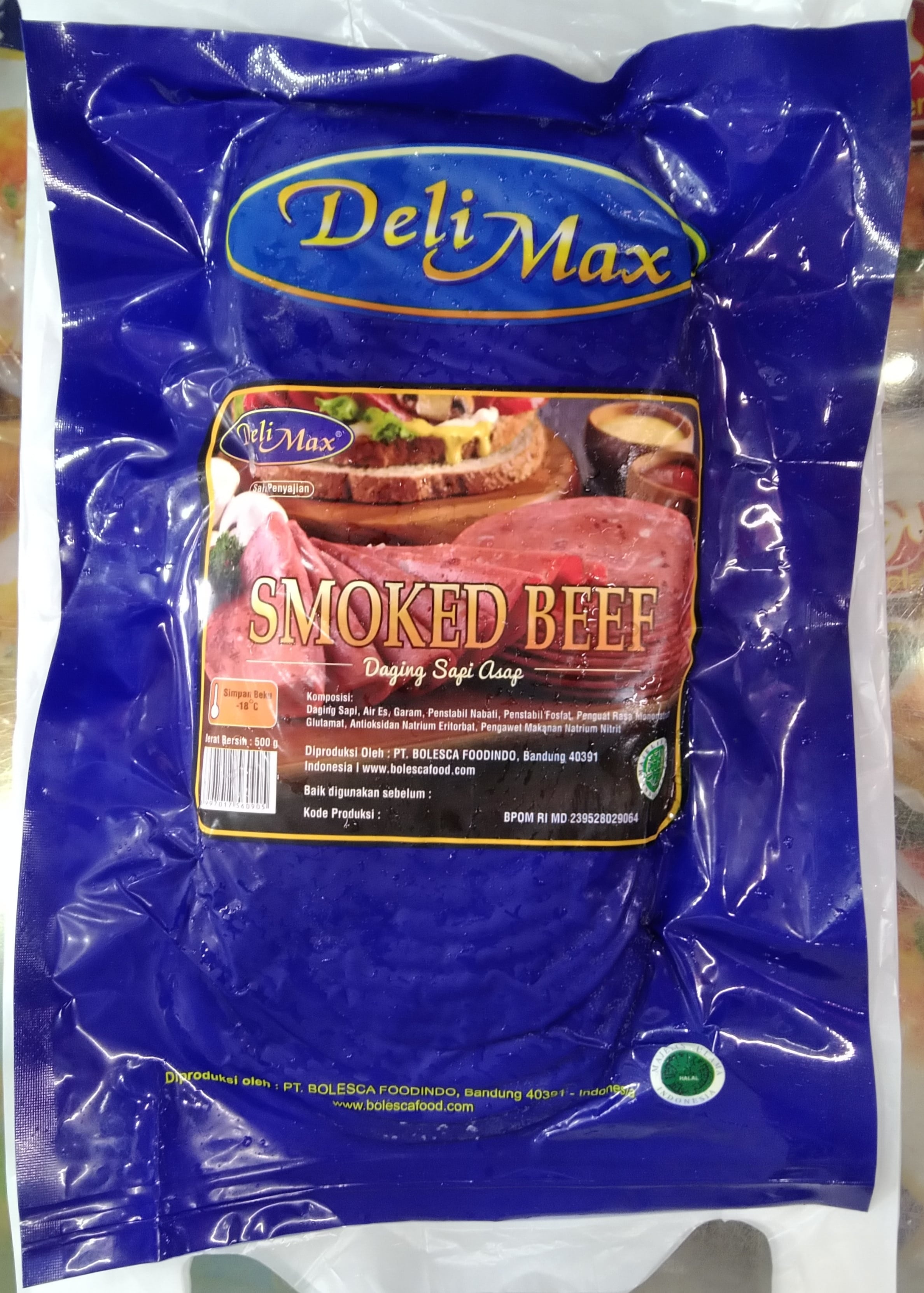 Delimax Smoked Beef 500gr